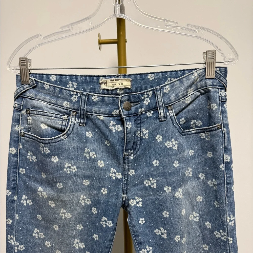 Free people flower print pants - Picture 3 of 4
